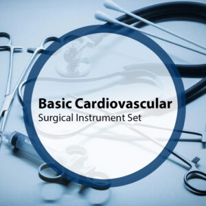 Cardiovascular Surgical Instrument Set - Basic With Trays