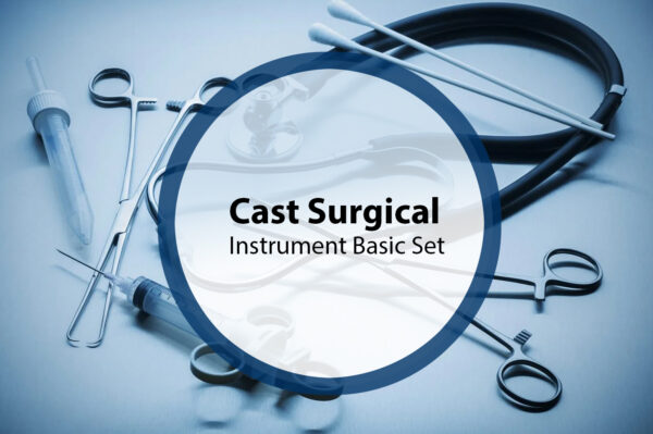 Cast Surgical Instrument Set - Basic 2