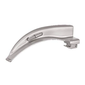 McIntosh conventional laryngoscope with warm light lamp satin finish blade