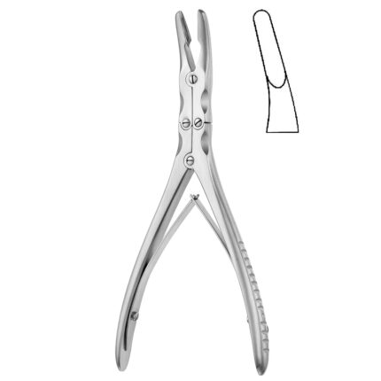 Zaufal Jansen Bone Rongeurs 18 Cm Compound Action