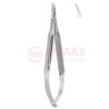 Barraquer-micro-needle-holder-without-catch-curved