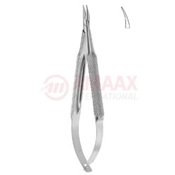 Barraquer-micro-needle-holder-without-catch-curved