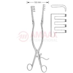 Beckmann-retractor-31-cm-semi-sharp-4-x-4
