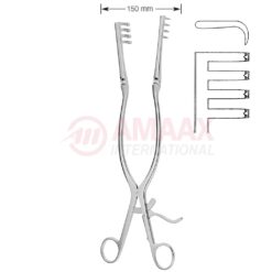 Beckmann-retractor-31-cm-sharp-4-x-4