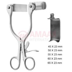 Caspar-retractor-15-Cm-Complete-set-with-5-blunt-Blades