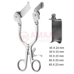 Caspar-retractor-16.5-cm-complete-set-with-5-blunt-Blades