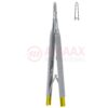 Castroviejo-micro-needle-holder-13-cm-Tc-With-lock-straight-smooth-jaw