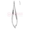 Castroviejo-micro-needle-holder-14-cm-with-catch-curved