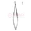 Castroviejo-micro-needle-holder-9-Cm-Without-catch-curved