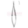 Castroviejo-micro-needle-holder-9-Cm-with-catch-curved