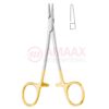Halsey-needle-holder-tc-13-cm-smooth-jaw