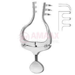 Jansen-gifford-retractor-blunt-10-cm-3x3-prong