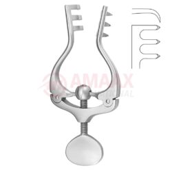 Jansen-retractor-sharp-10-cm-3x3-prong