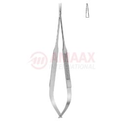 Micro-needle-holder-flat-handle-straight