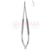 Micro-needle-holder-without-catch-curved-