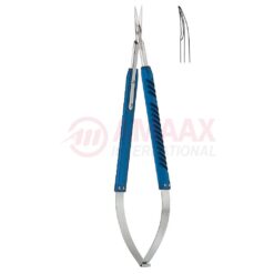 Lightweight-well-balanced-micro-scissors-spring-type-curved