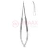 Standard-spring-type-micro-dissecting-scissors-round-curved-blunt