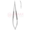 Standard-spring-type-micro-dissecting-scissors-round-curved-sharp