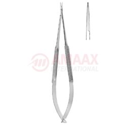 Standard-spring-type-micro-dissecting-scissors-round-straight