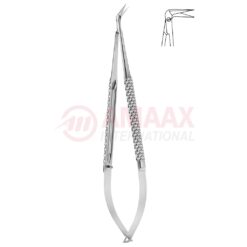 Toledo-spring-type-micro-vascular-scissors-sharp-round-90