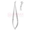 Toledo-spring-type-vascular-micro-scissors-sharp-flat-25-1-blade-buttoned