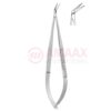 Toledo-spring-type-vascular-micro-scissors-sharp-flat-60