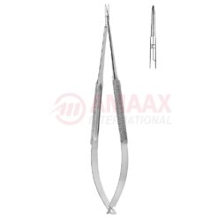 Vannas-spring-type-micro-dissecting-scissors-round-straight