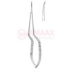 Yasargil-micro-scissors-bayonet-3-hole-type-handle-curved-right