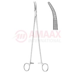 Bridge Artery Forceps Curved 28cm
