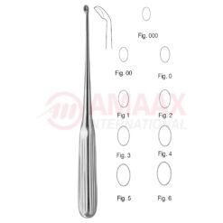 bruns-bone-curette-oval-23-cm-curved