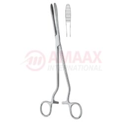 Cheron Dressing Forceps 25cm Curved With-Ratchet