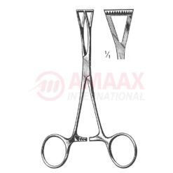 Collin Hemostatic Forceps Triangulated 14cm