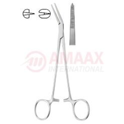 Fickling Hemostatic Forceps Angled To Side 18cm 1x2 Teeth