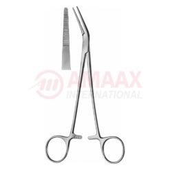 Fickling Hemostatic Forceps Angled To Side 18cm Serrated