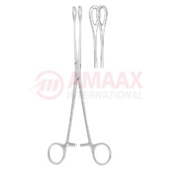 Foerster Sponge Holding Forceps Smooth Straight 18cm