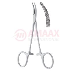Forceps Ligature Cross Serrated 12cm