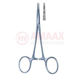 Titanium Halsted Mosquito Hemostatic Forceps 1x2 Teeth Straight 12.5cm