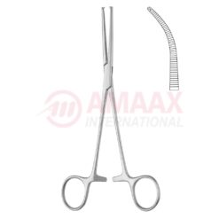 Kocher Nippon Hemostatic Artery Forceps Curved 1x2 Teeth