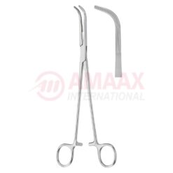 Lahey (Sweet) Gall Duct Forceps 23cm Curved Serrated (Longitudinal)