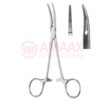 Moynihan Hemostatic Forceps Curved To Side (Laterally Curved) 15cm
