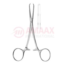 Poirier Tissue Forceps 12.5cm Straight 2x3 Teeth
