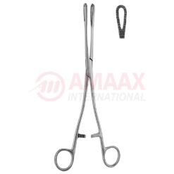 Rampley Sponge Holding Forceps Straight 25cm
