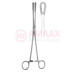 Rampley Sponge Holding Forceps Straight (Modify) With-Ratchet