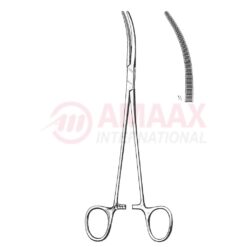 Roberts Hemostatic Forceps Curved 22cm