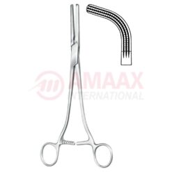Rogers Hysterectomy Forceps Atraumatic Curved