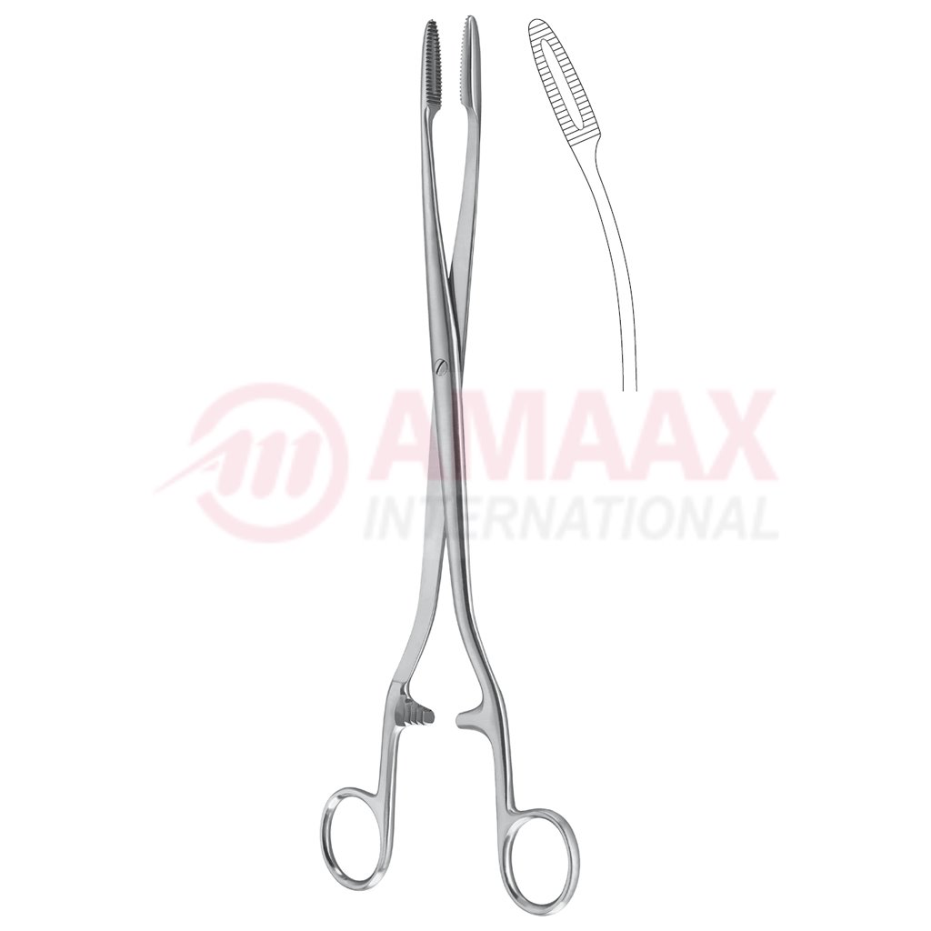 Sims Maier Polypus Forceps Curved 28cm