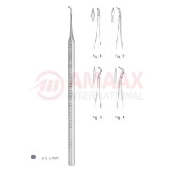 Abott Scaler Single Ended With Octagonal Handle