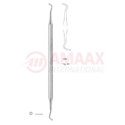 Ash Filling Instrument Double Ended With Octagonal Handle Fig.80
