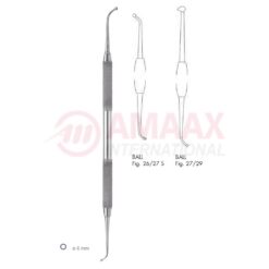 Ball Burnisher Double Ended Round Handle