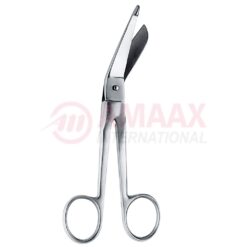Bandage Scissors Red Cross Curved 17cm (6 3/4")